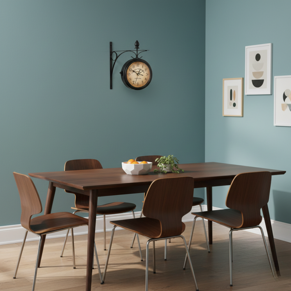 Retro Analoge Wanduhr