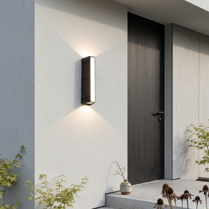 Rechteckige LED Wandlampe