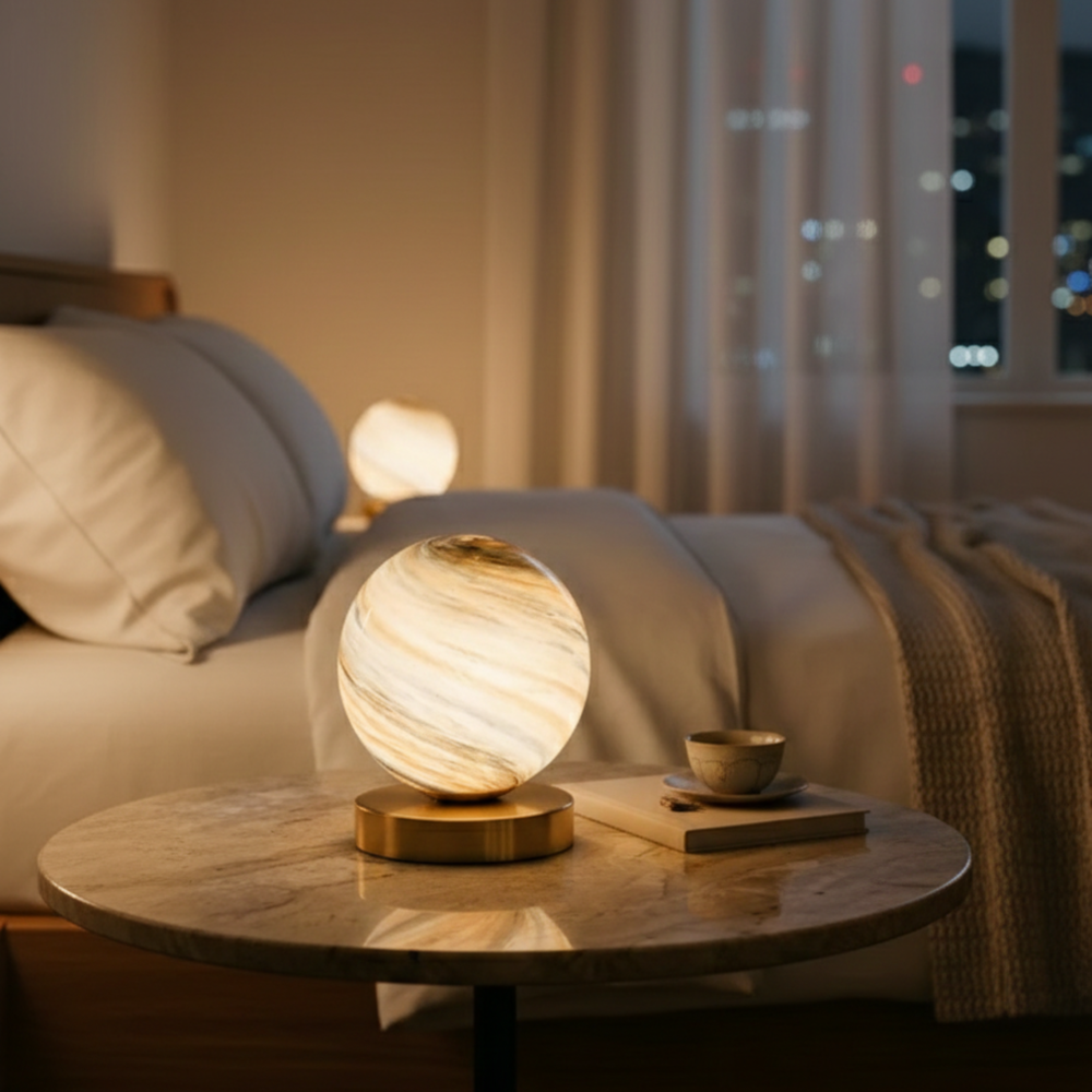 Stilvolle Planetarische Tischlampe
