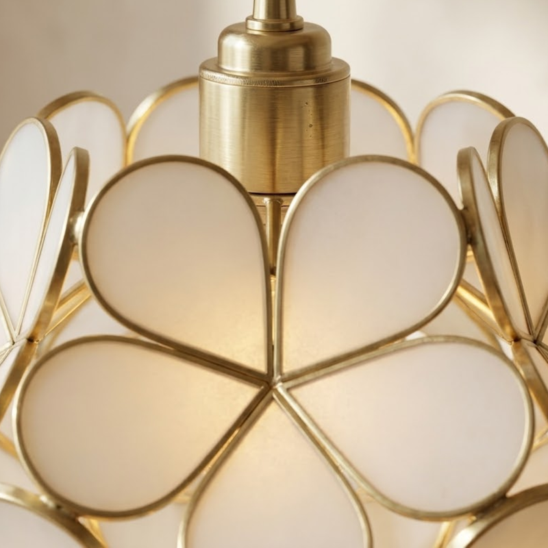 Vintage Glas Hängelampe