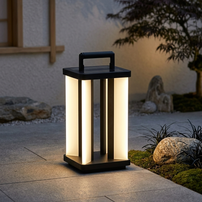 Zeitgenössische LED Solar Außenlampe