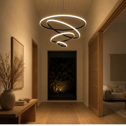 Moderner LED Ring Kronleuchter