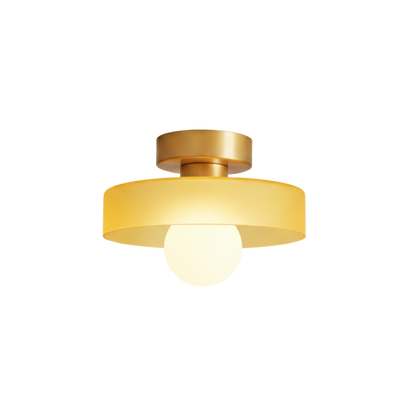 Französische Bauhaus LED Deckenleuchte