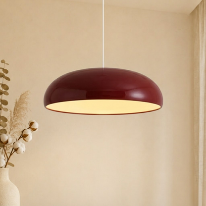 Minimalistische Aluminium Scheiben Pendelleuchte