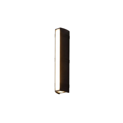 Rechteckige LED Wandlampe