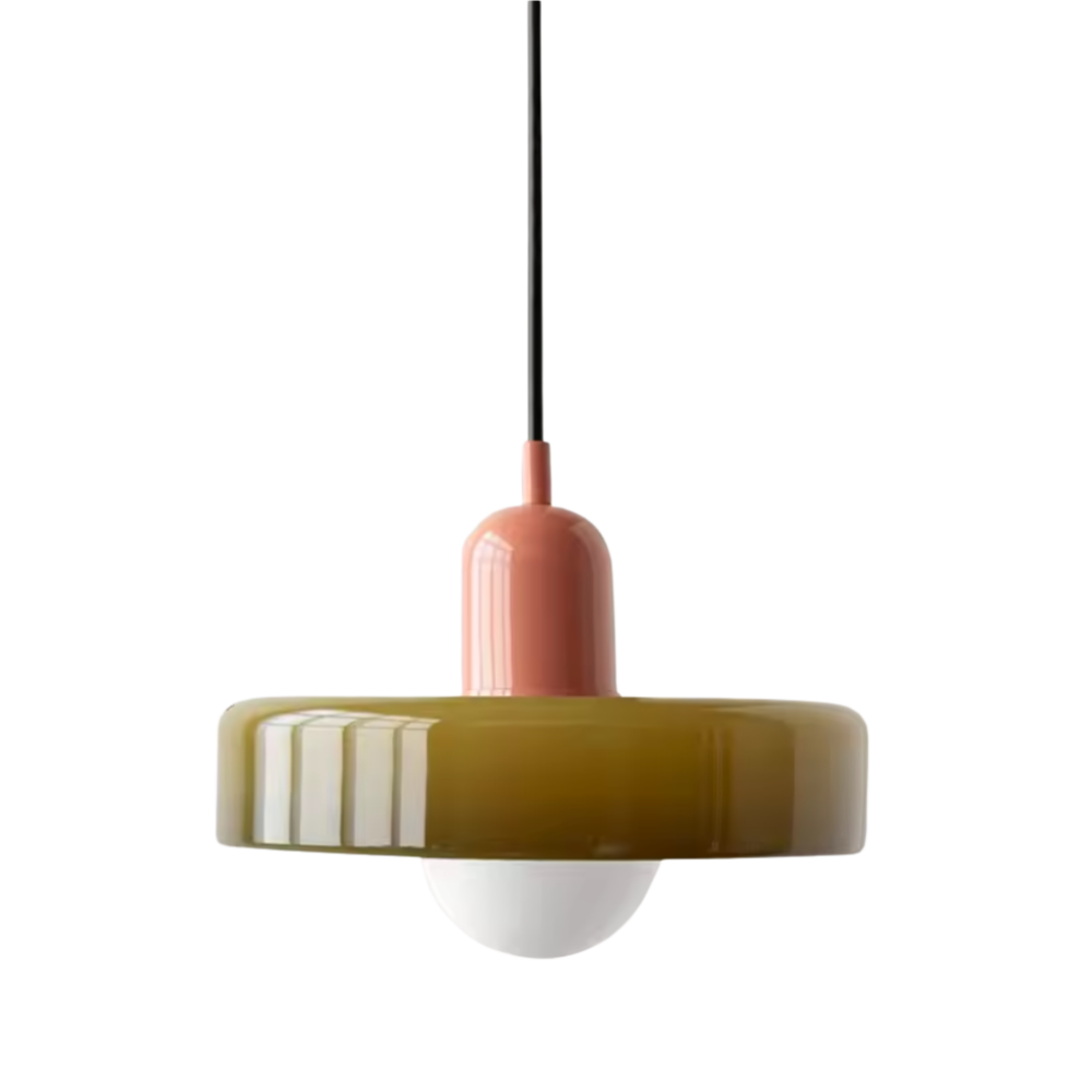 Nordische Glas Hängelampe für Wohnzimmer und Schlafzimmer