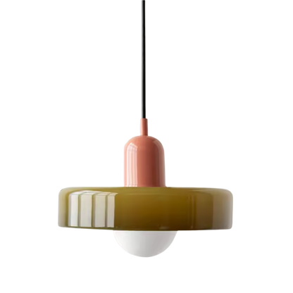 Nordische Glas Hängelampe für Wohnzimmer und Schlafzimmer