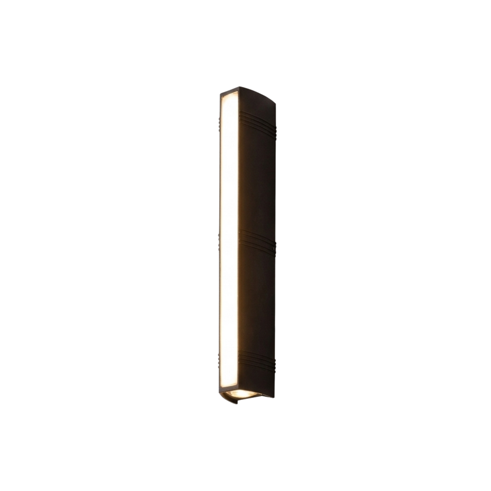 Rechteckige LED Wandlampe