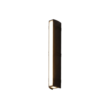 Rechteckige LED Wandlampe