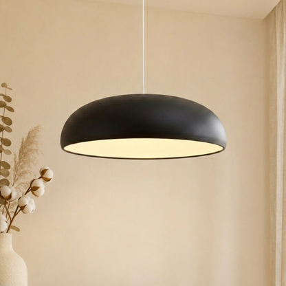 Minimalistische Aluminium Scheiben Pendelleuchte
