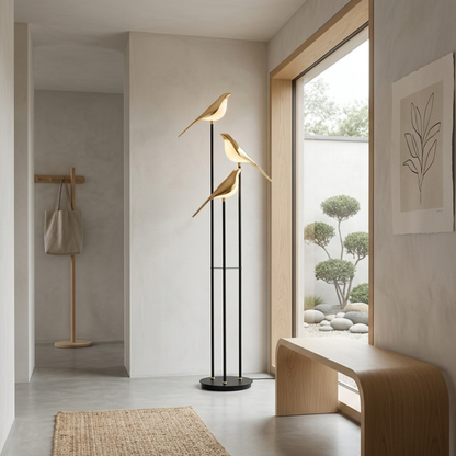 Moderne Vogel Design Stehlampe