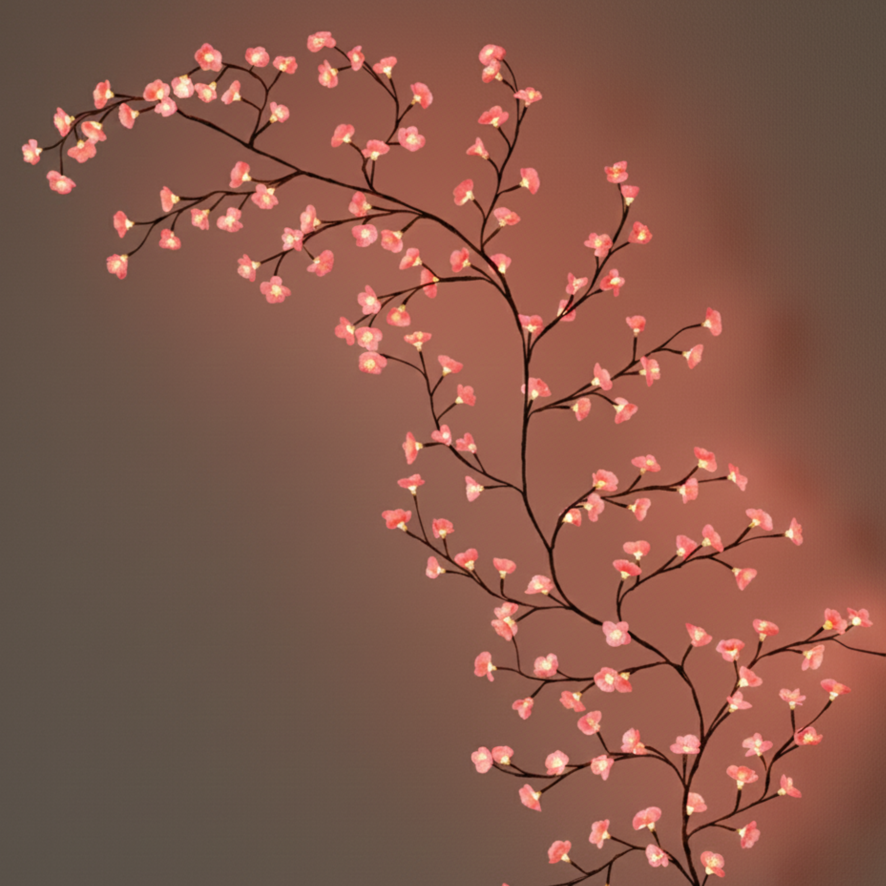 Dekorative LED Baum Wandlampe