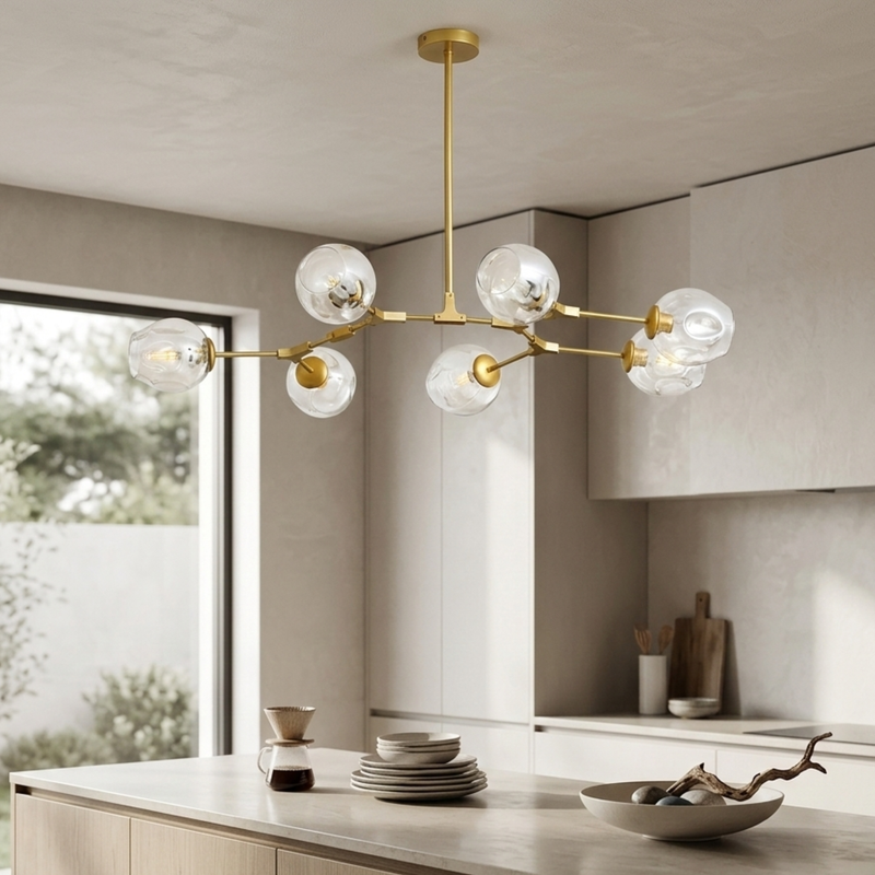 LED Glas Innen Deckenleuchte