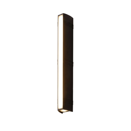 Rechteckige LED Wandlampe