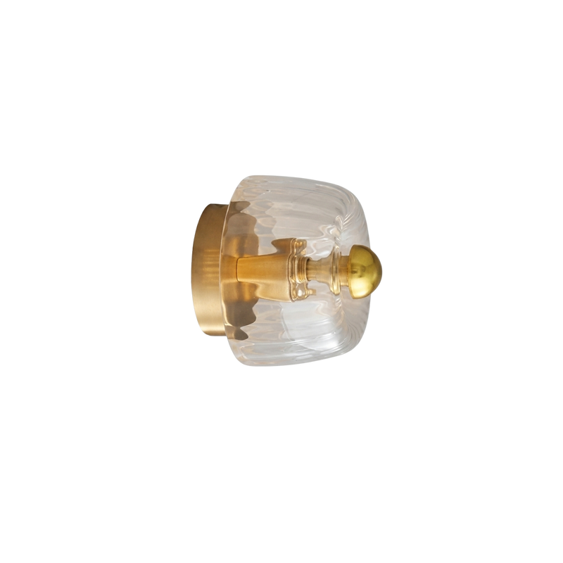 Skandinavische LED Glas Wandlampe