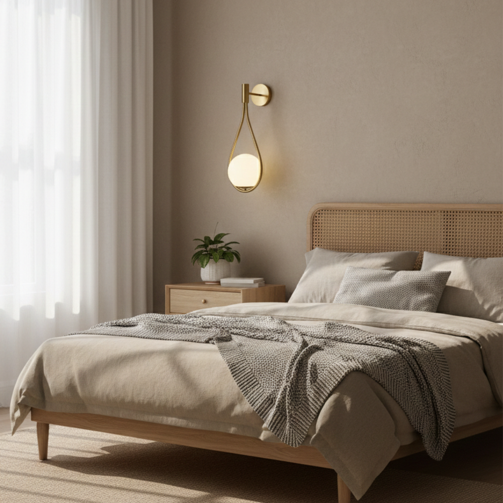 LED Innen Metall Wandleuchter Ohne Leuchtmittel