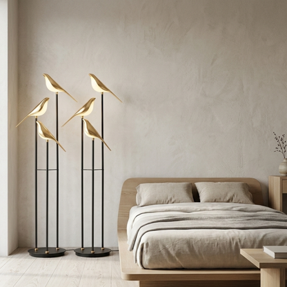 Moderne Vogel Design Stehlampe