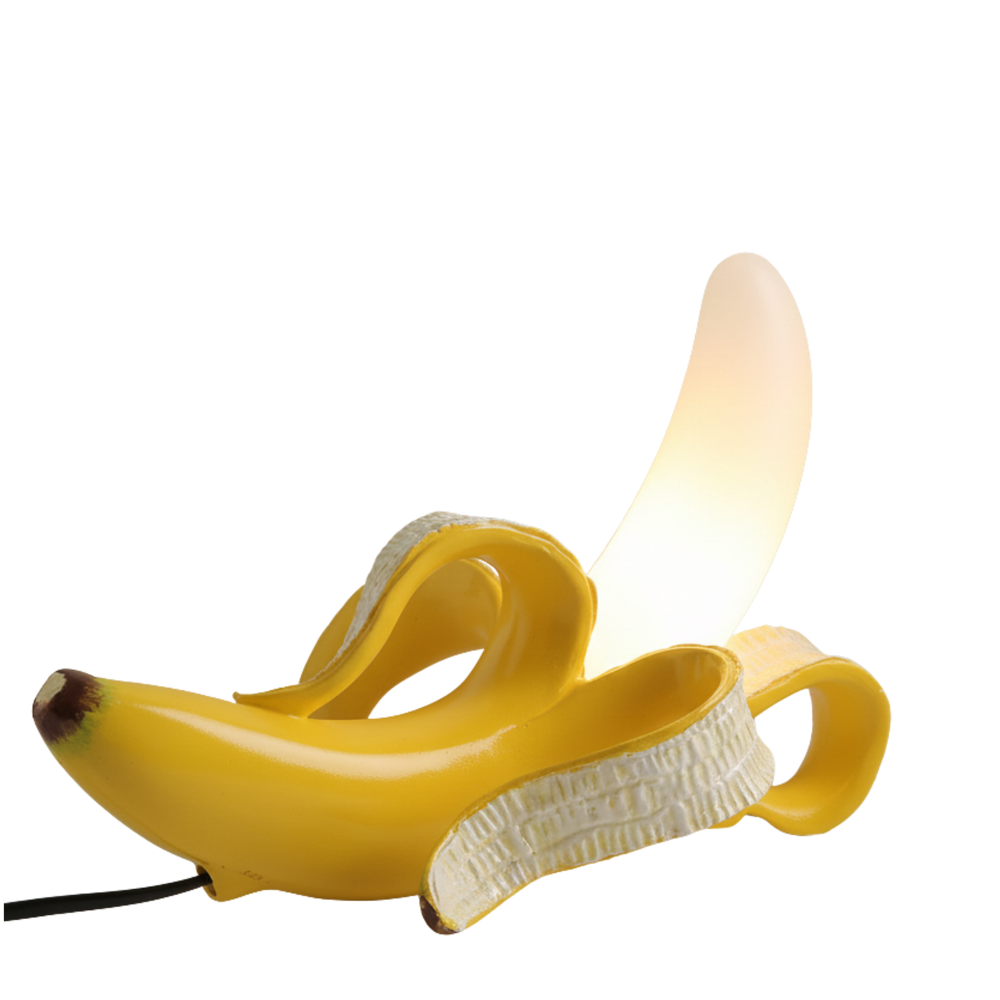 Art-Deco Bananenförmige LED Tischlampe