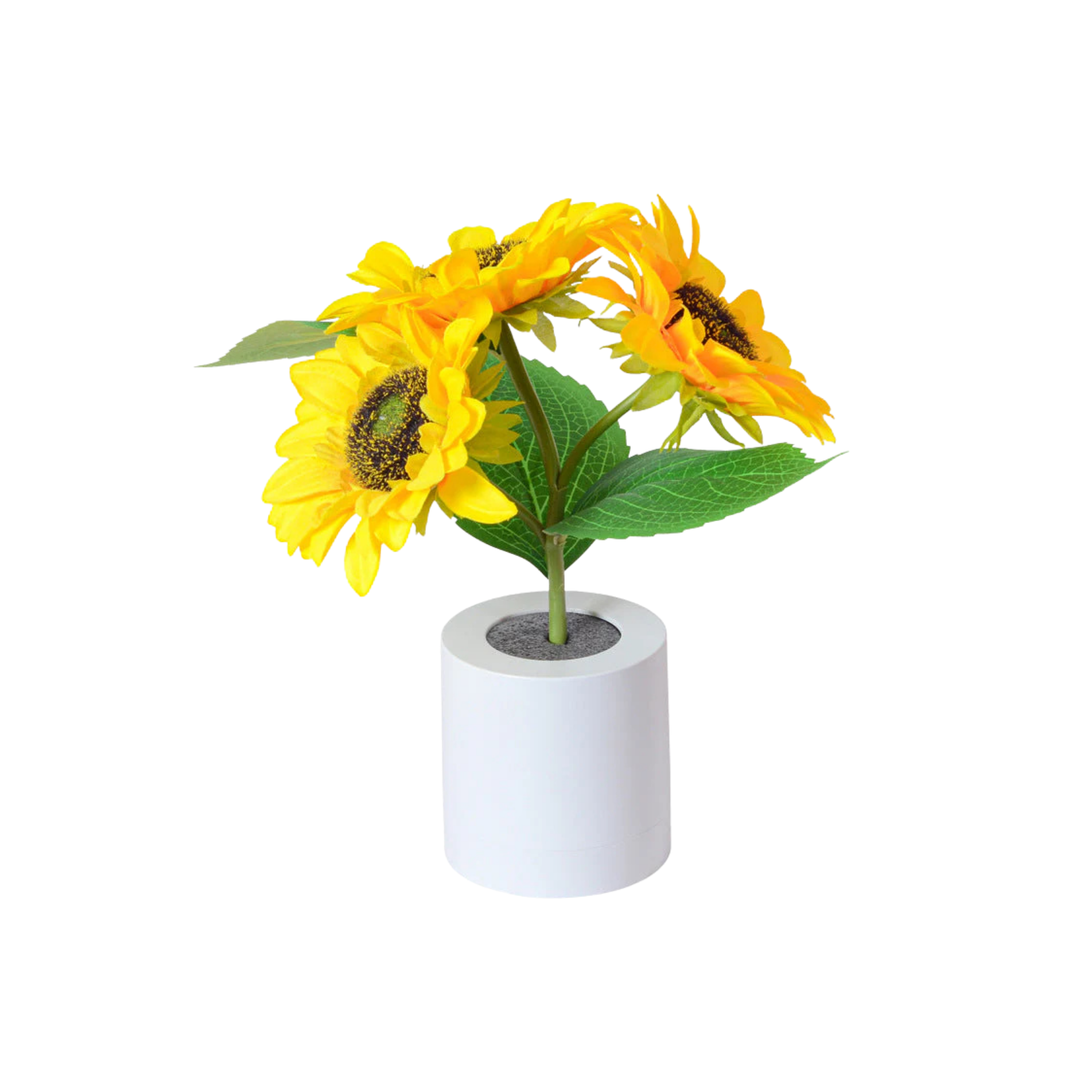 Dekorative Sonnenblumen Tischlampe