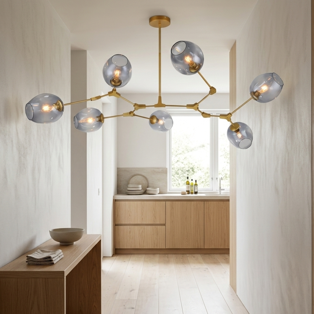 LED Glas Innen Deckenleuchte