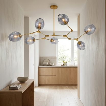 LED Glas Innen Deckenleuchte