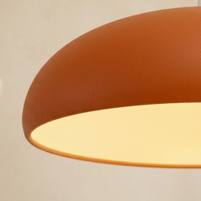 Minimalistische Aluminium Scheiben Pendelleuchte