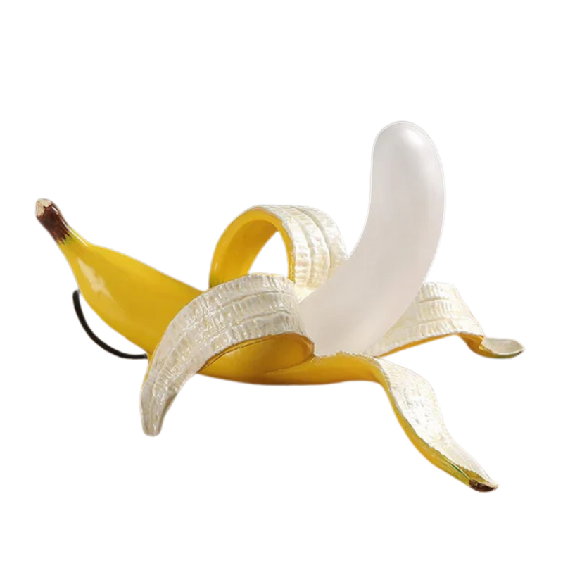 Art-Deco Bananenförmige LED Tischlampe