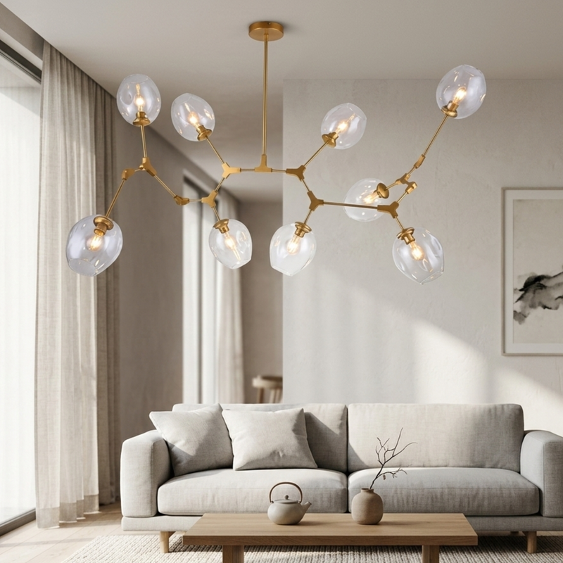 LED Glas Innen Deckenleuchte