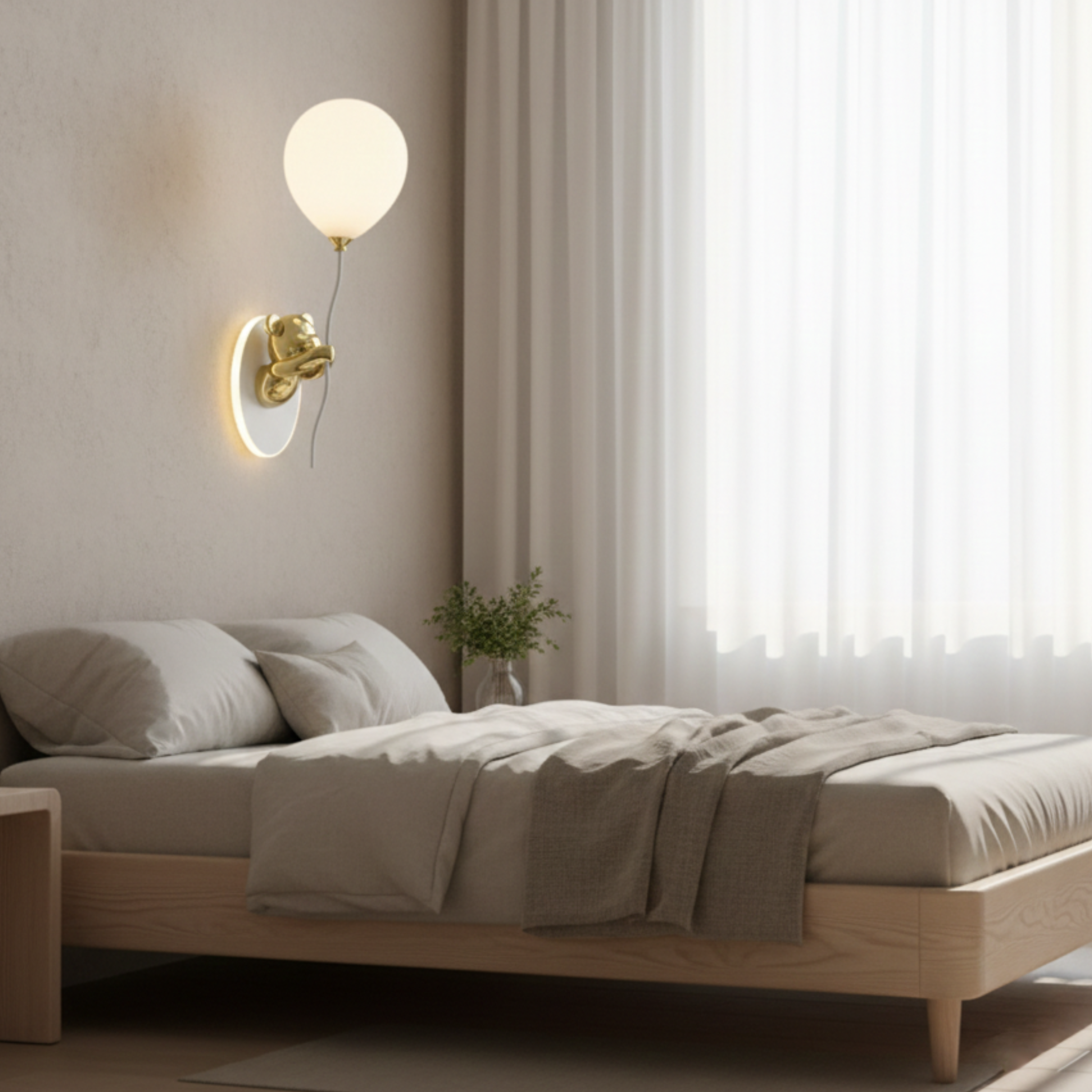 Kreative Macaron Wandlampe