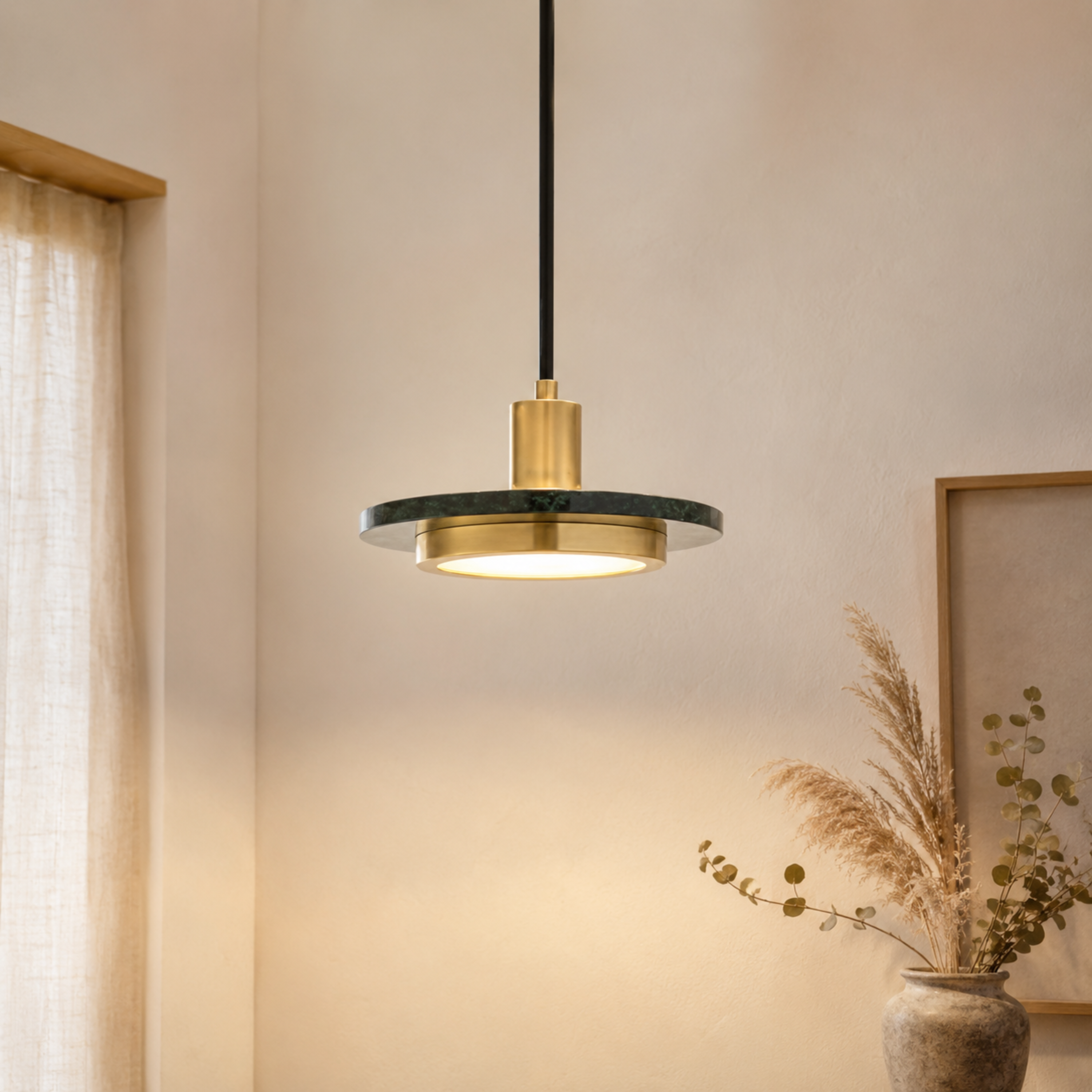 Moderne Glas LED Hängelampe