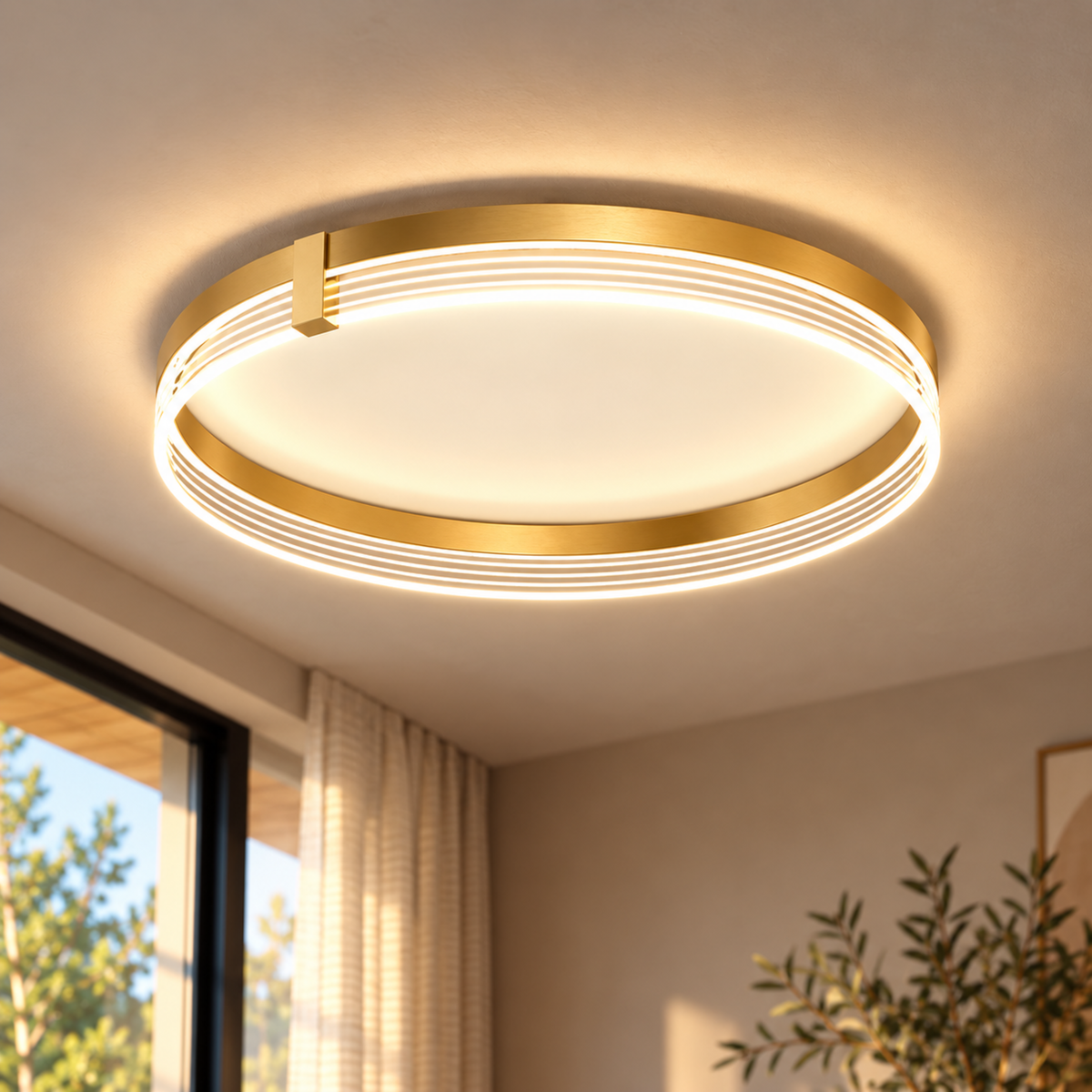 Moderne LED Innenraum Kronleuchter Deckenlampe