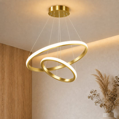 Moderner LED Ring Kronleuchter