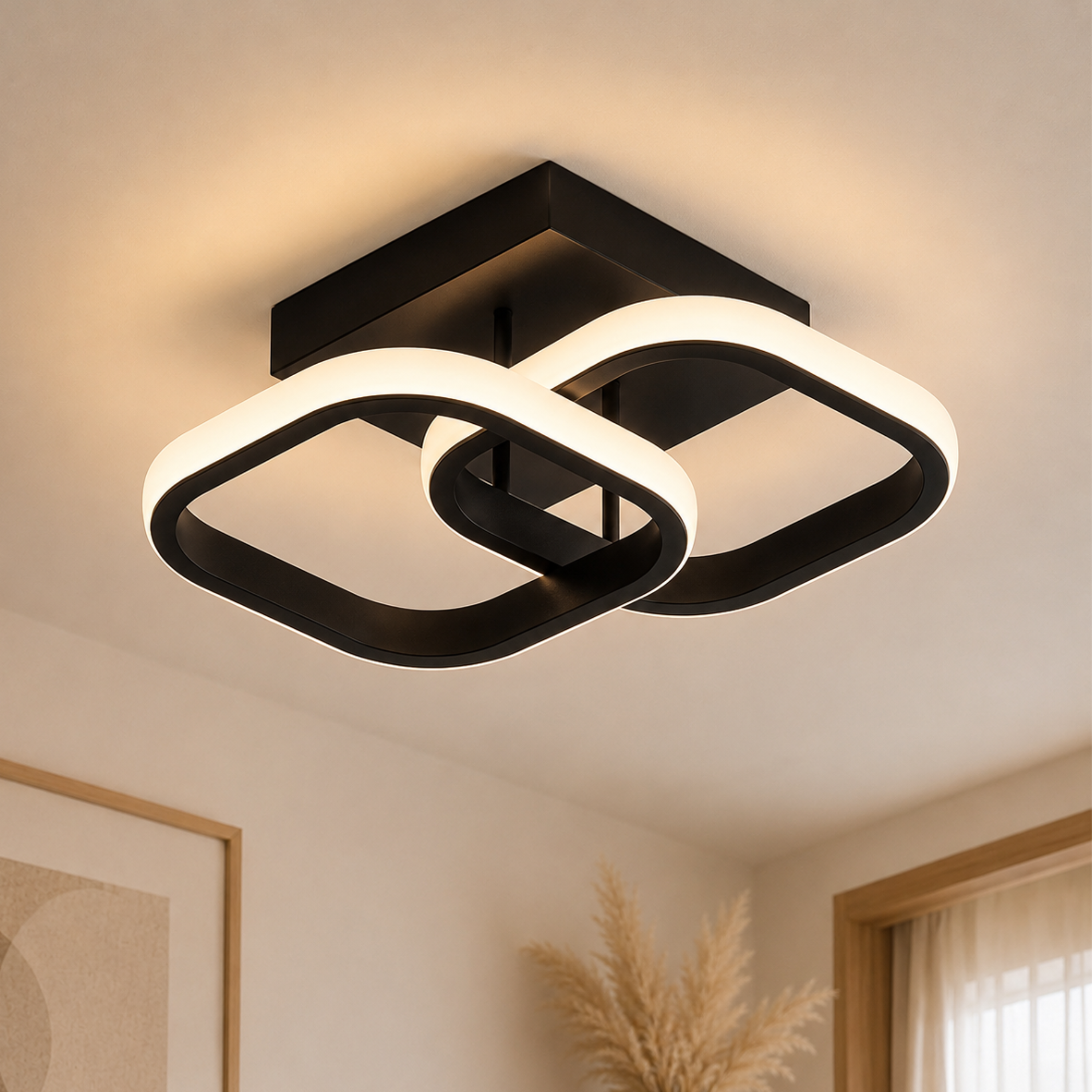 Moderne LED Deckenleuchte