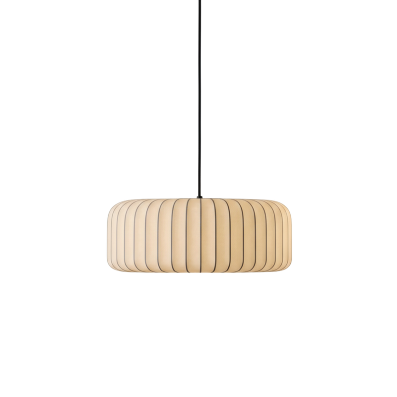 Moderne Stoff Pendelleuchte
