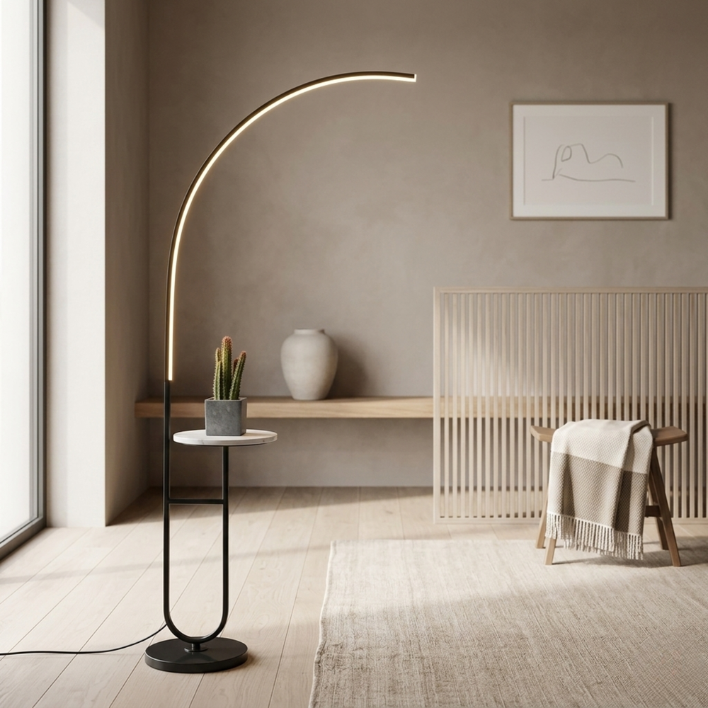 LED Eisen Stehlampe