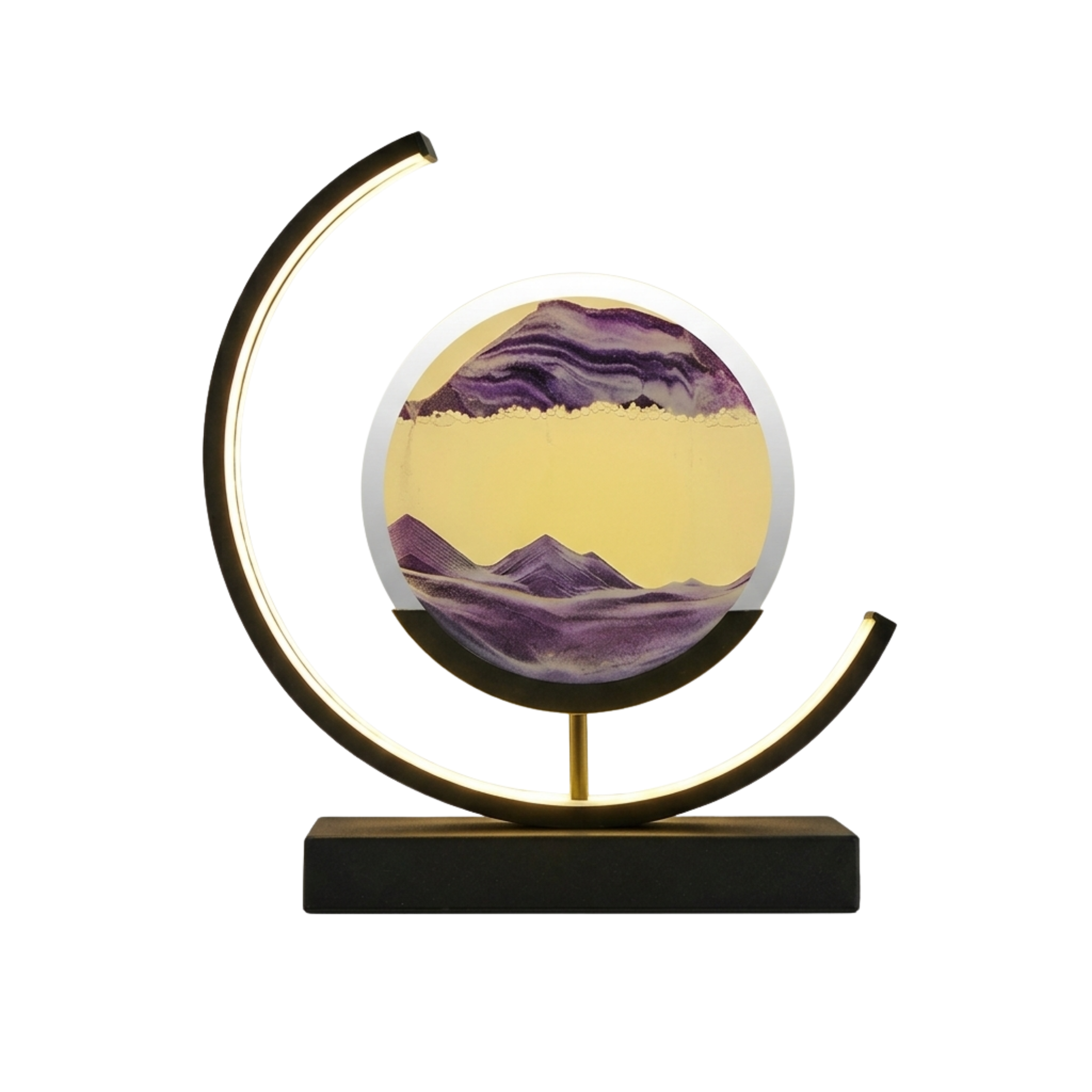 Moderne LED Quicksand Tischlampe