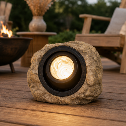 LED Solar Rock Außenleuchte