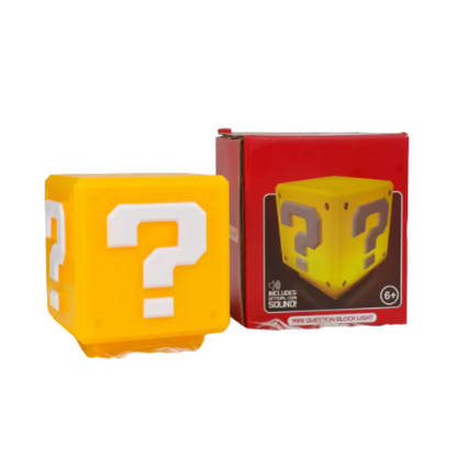 Fragezeichen LED Tischlampe mit Sound