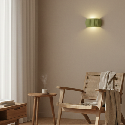 Moderne LED Wellen Wandlampe