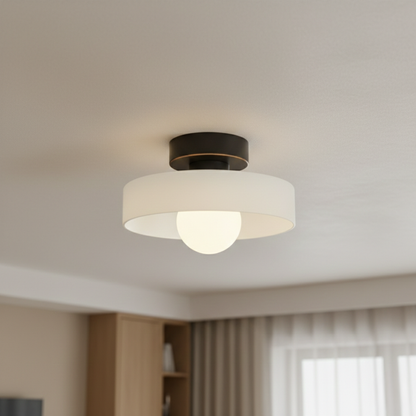 Französische Bauhaus LED Deckenleuchte