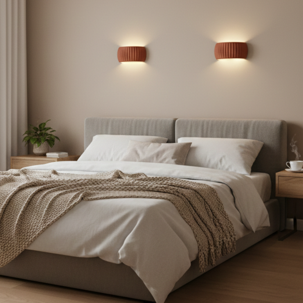 Moderne LED Wellen Wandlampe