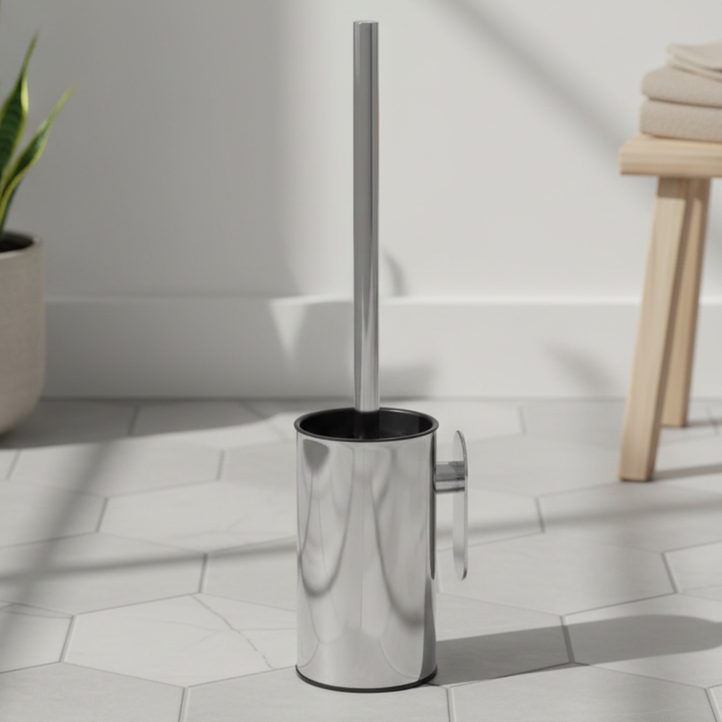 Edelstahl Wandmontierte Klobürste