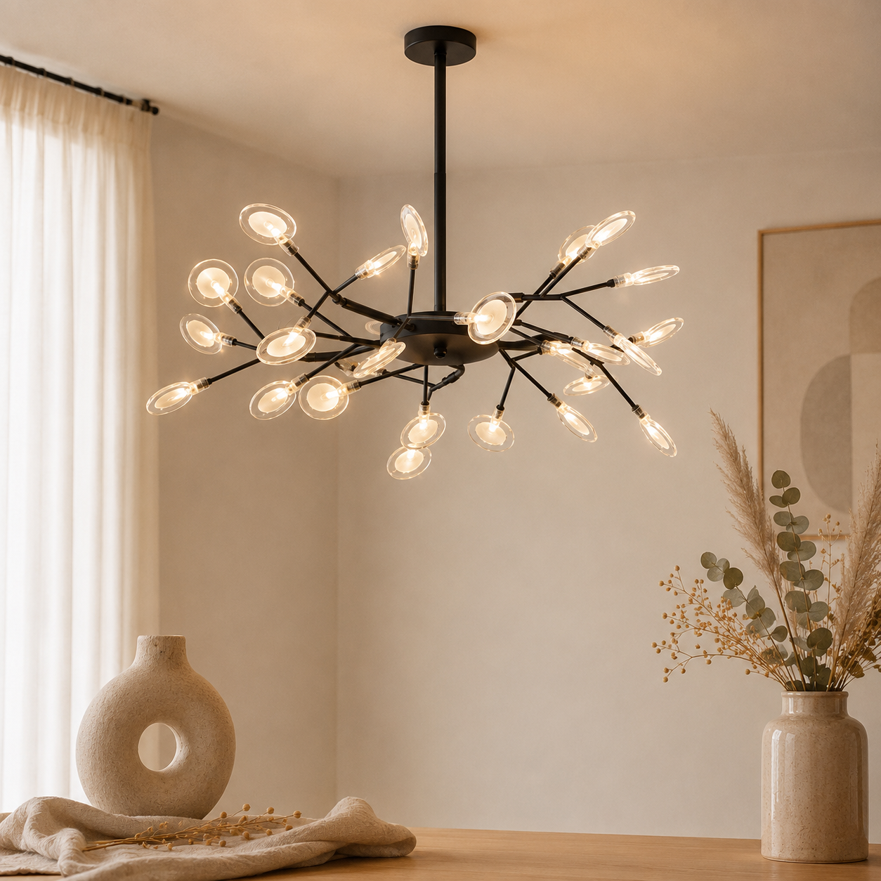 Moderner Nordischer LED Kronleuchter