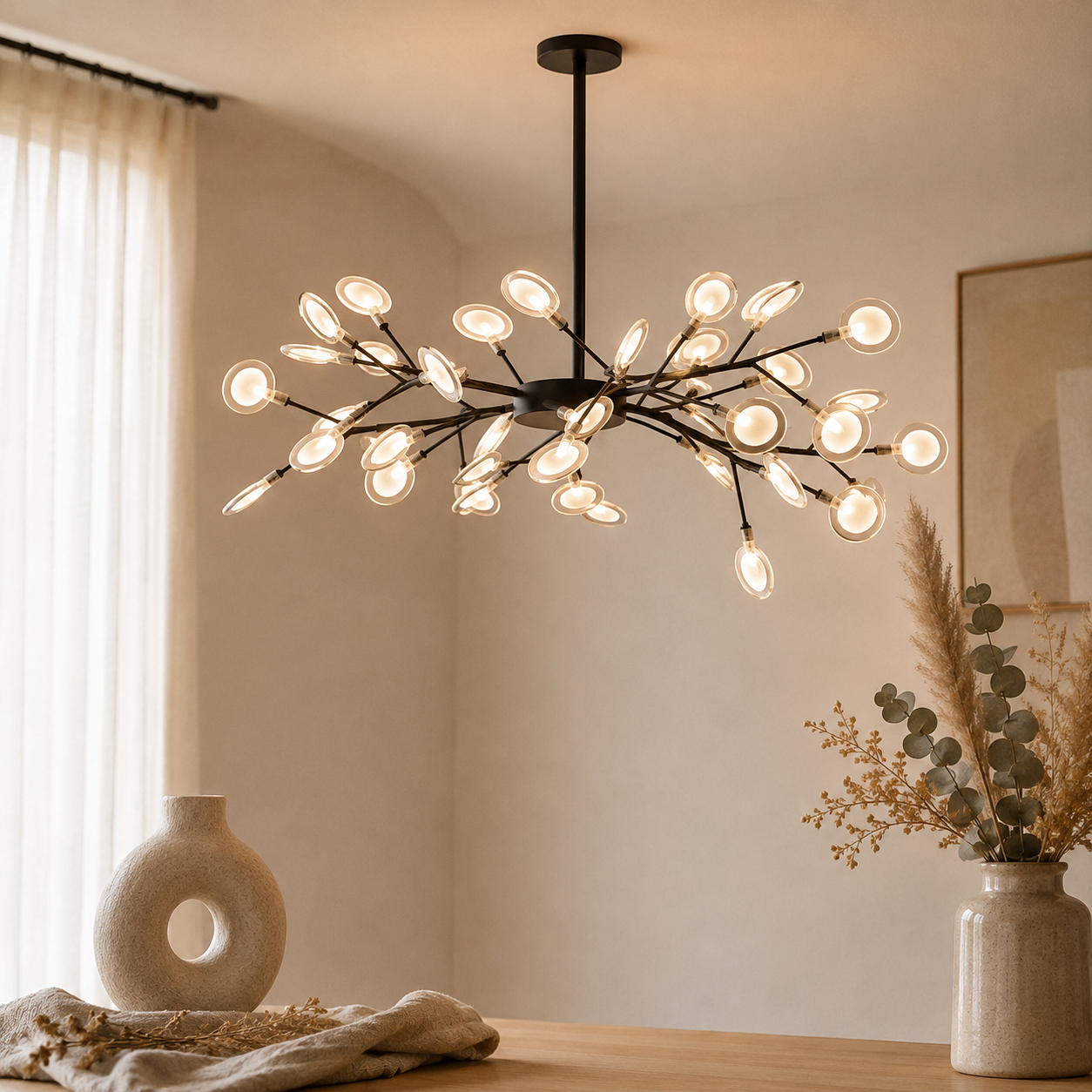 Moderner Nordischer LED Kronleuchter