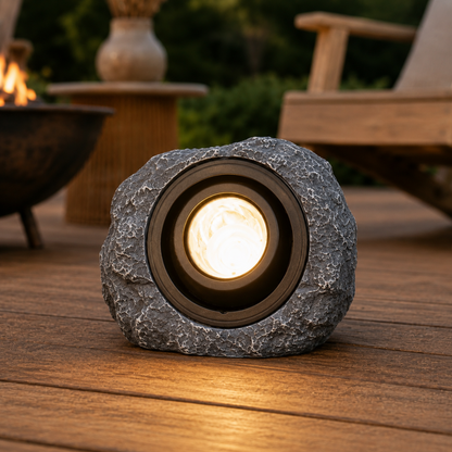 LED Solar Rock Außenleuchte