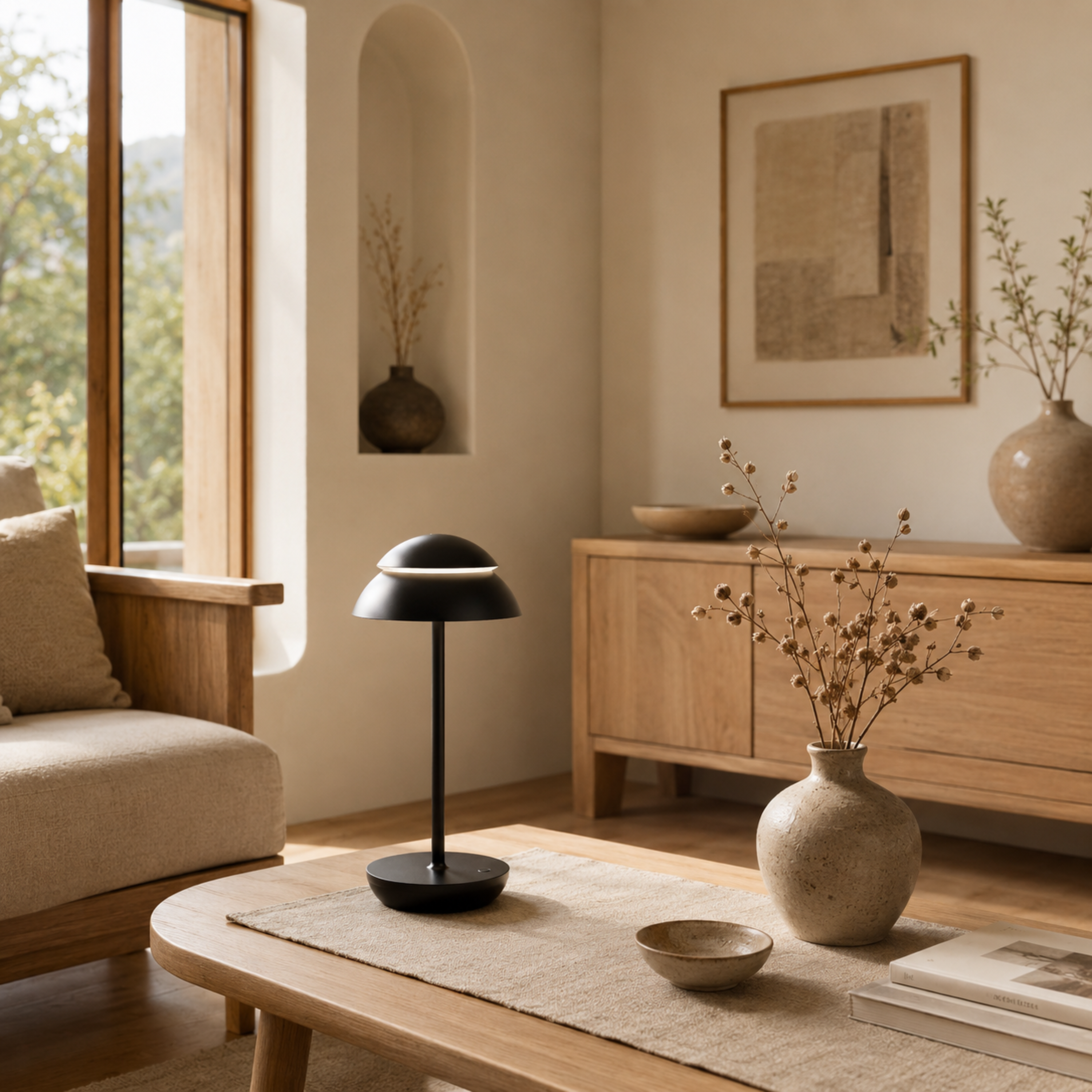 Dimmbare Leuchtende Tischlampe