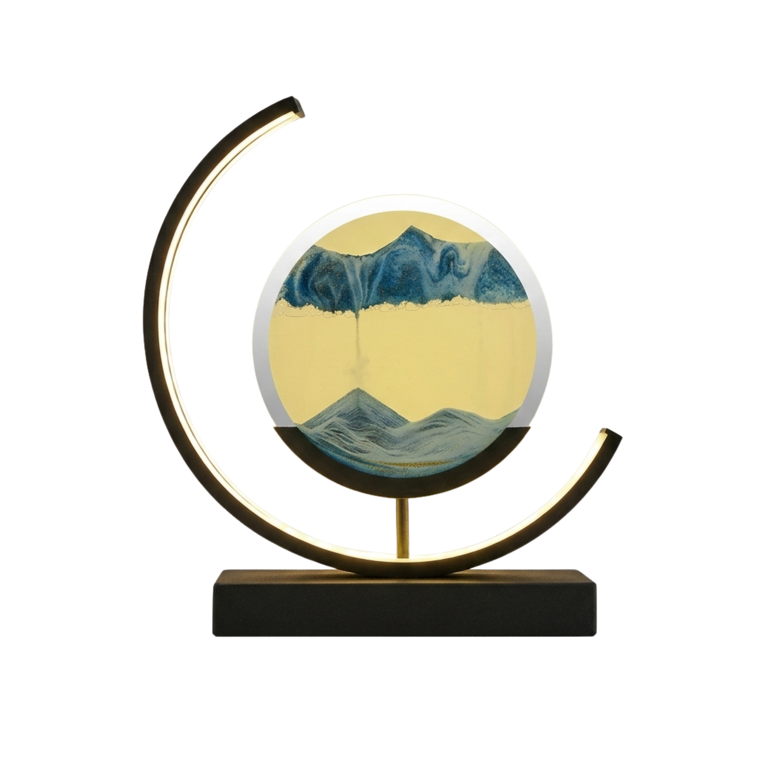 Moderne LED Quicksand Tischlampe