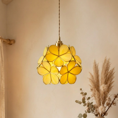 Vintage Glas Hängelampe