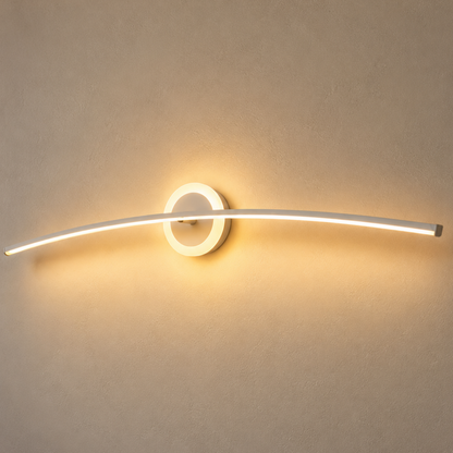 Elegante LED-Wandleuchte mit Ringdesign