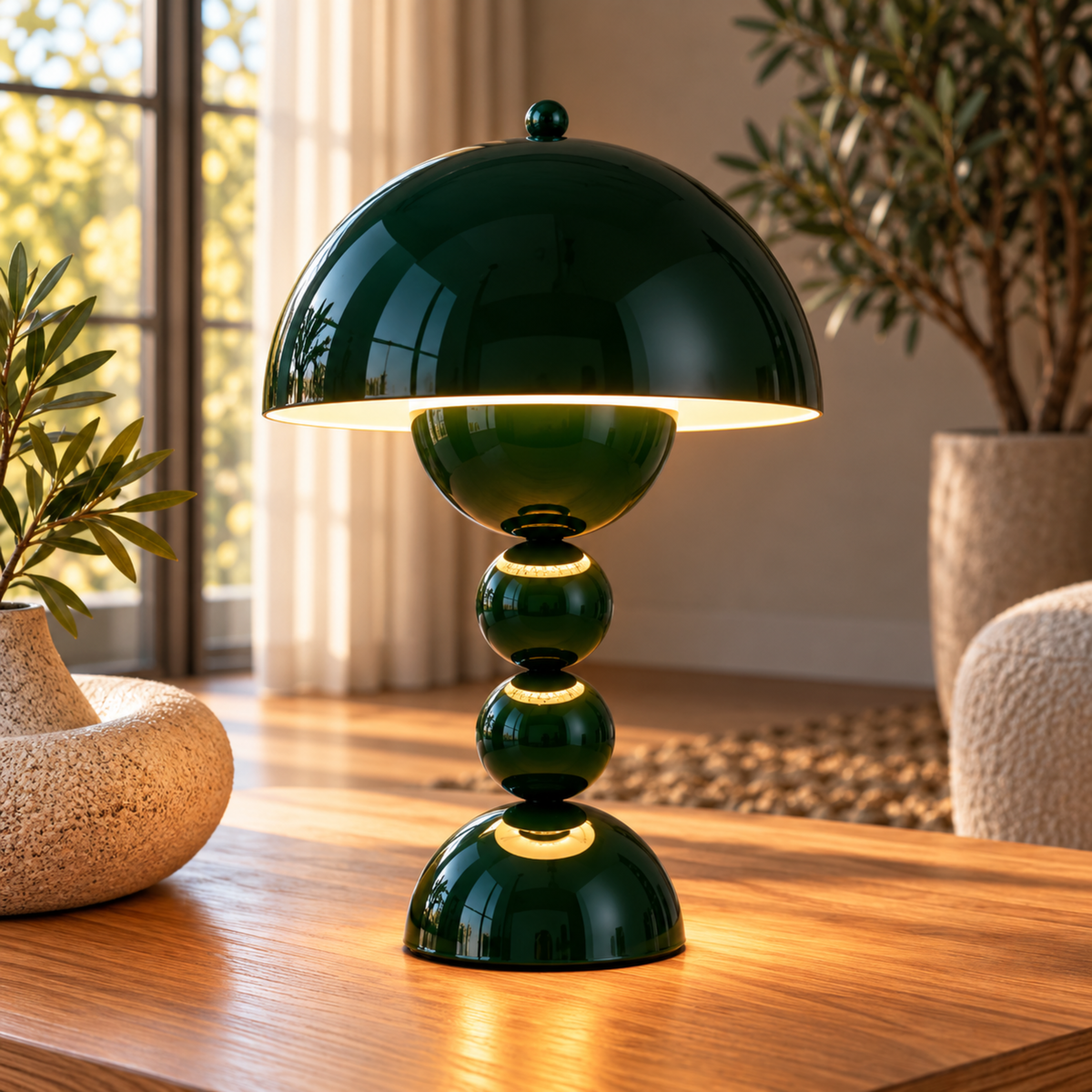 Moderne Wiederaufladbare Kabellose LED Tischlampe